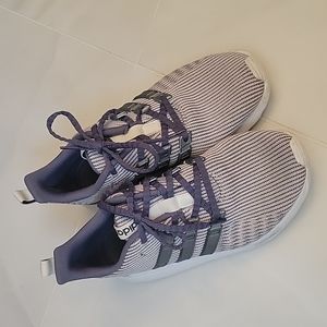 Navy Adidas Tennis Shoes